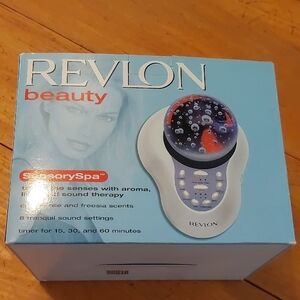 Revlon BEAUTY SENSORY SPA ATOMA LIGHT SOUND THERAPY NIB White Noise